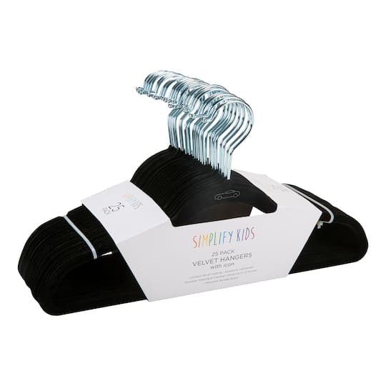 Simplify Kids Velvet Hangers